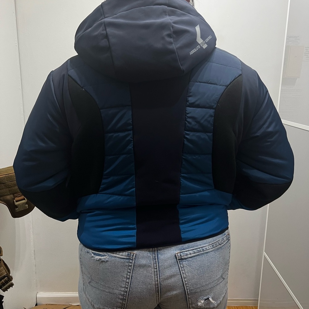 Kappa Navy and Black Puffer Jacket